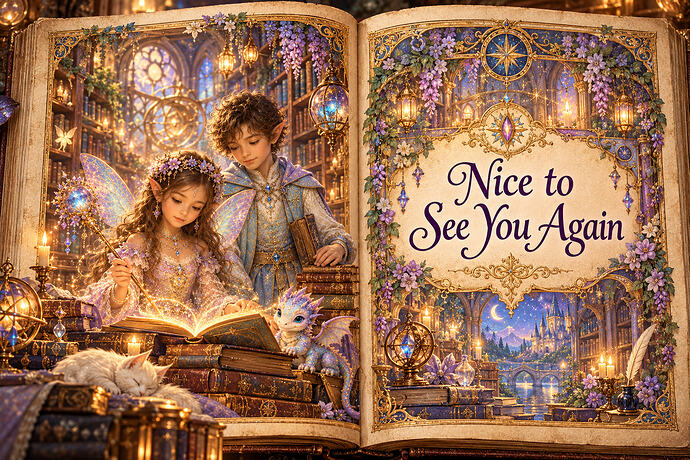 magical library two