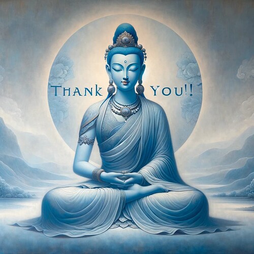 Thank You Blue Tara