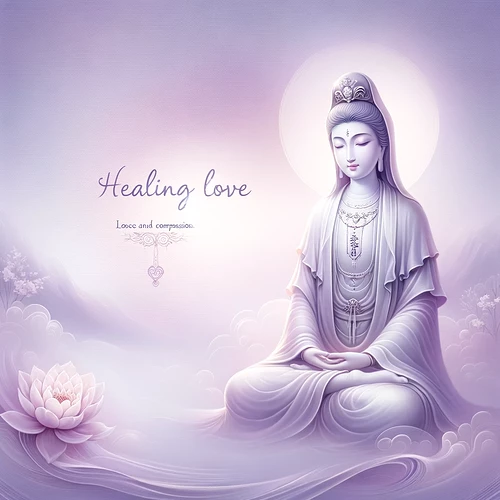 Healing Love pale lav KY