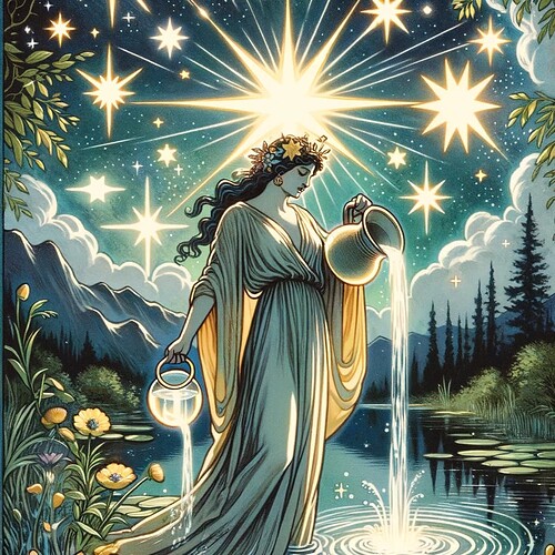 Healing Goddess and The Star