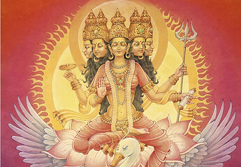 Goddess Gayatri