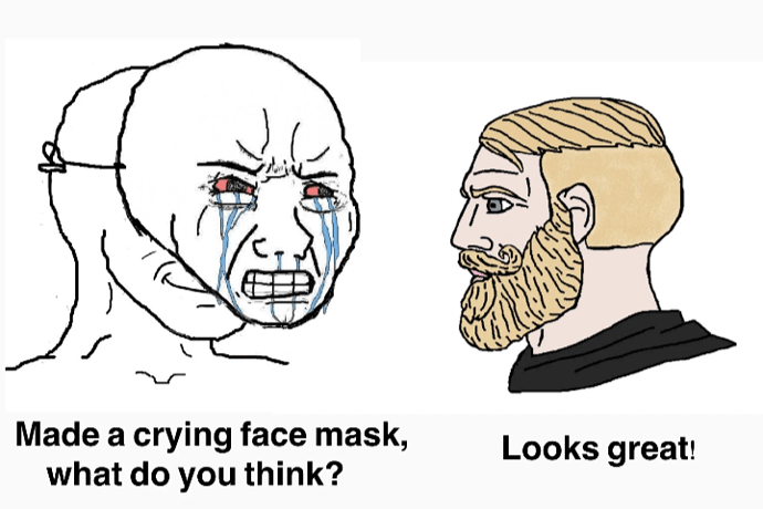 person-made-crying-face-mask-do-think-looks-great