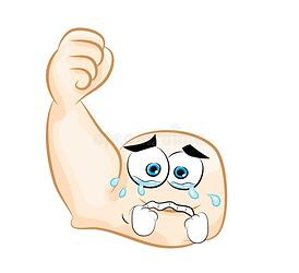 crying-cartoon-illustration-biceps-arm-vector-cartoon-illustration-crying-biceps-arm-vintage-looking-hands-isolated-199572274