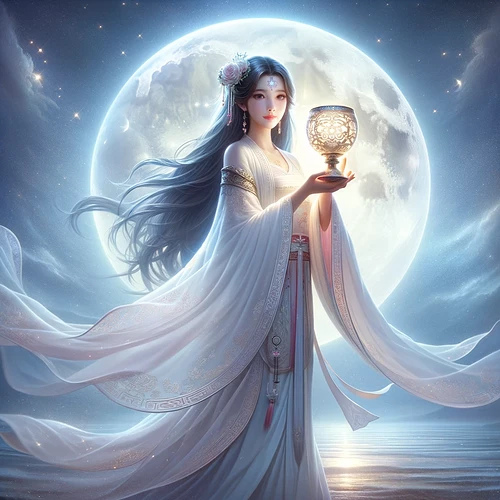 Chang e with Chalice of Immortality