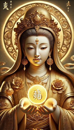 Kwan Yin of the Aureus Fortuna