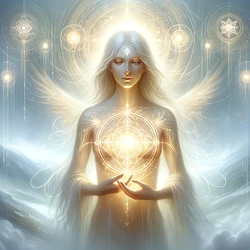 DALL·E 2024-02-14 07.44.34 - Create an image of a mystical, ethereal being of light, embodying purity and protective energies. This servitor should appear as a radiant figure, wit