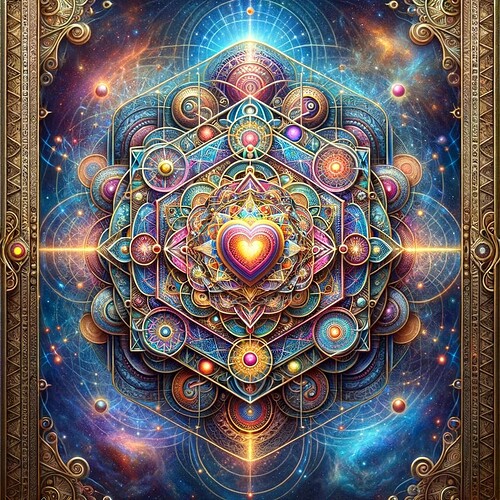 Quantum Love Mandala