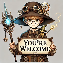 Youre Welcome mage child