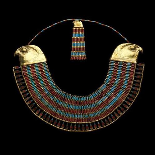 Tutankhamun falcon pectoral