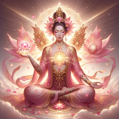 Kwan Yin of the Rose Light Radiance and the Elohim of Healing 2