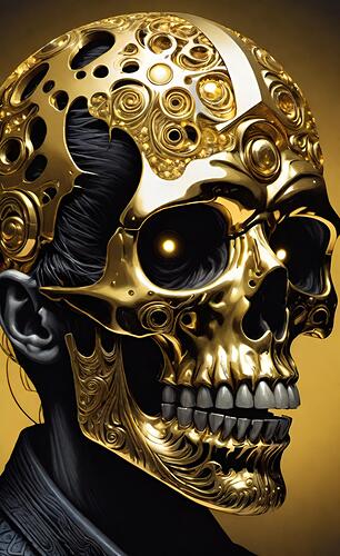 Golden Skull