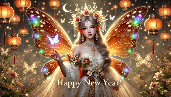 Happy New Year Fae Princess