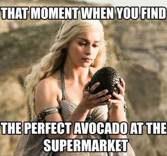 perfect avocado