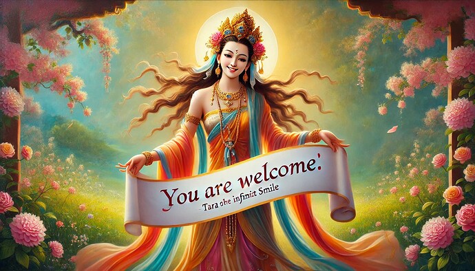 You are Welcome Tara