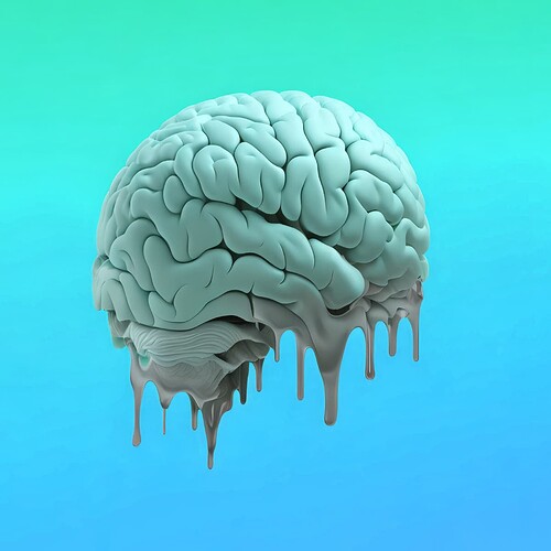 melting brain