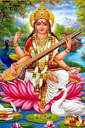 Goddess Saraswati