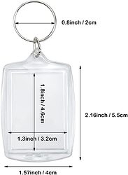 keyring frame dimensions