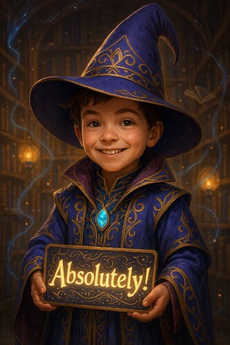 Absolutely 3 mage child