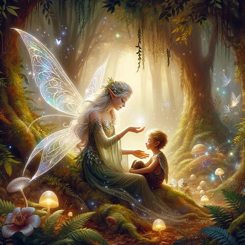 Fae with child 2