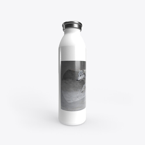 Wolf Potion No.11 20oz Stainless Water Bottle 1