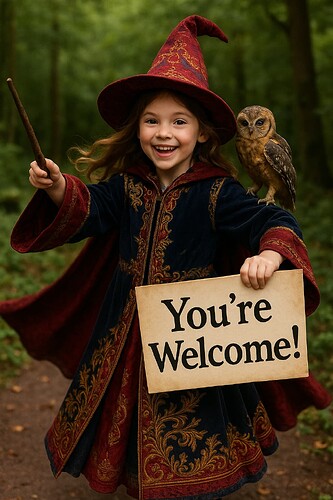 Mage girl with owl YW