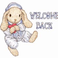 welcome back bunny