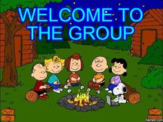 group snoopy welcome