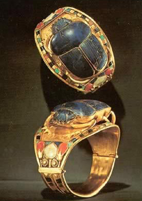 Tutankhamun Gold Bangle