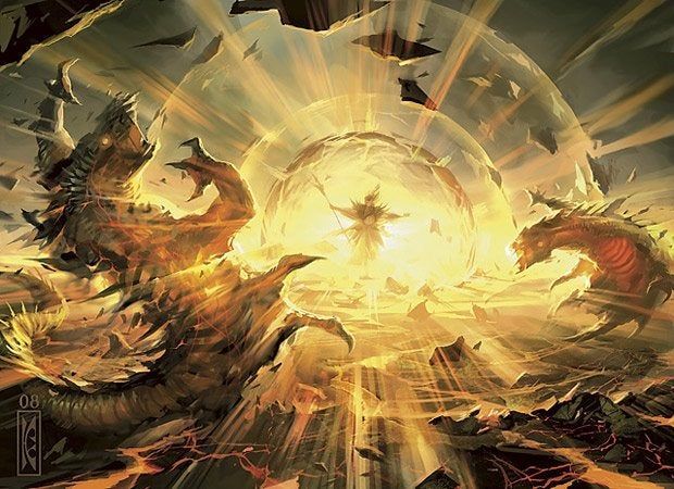 Violent Ultimatum by Raymond Swanland for Magic the Gathering