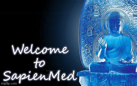 Blue buddha welcome