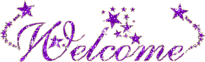 Welc purple stars