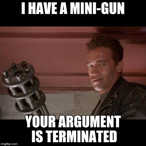 I have a mini gun