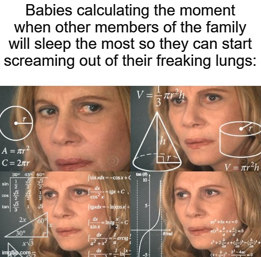 babies calculating