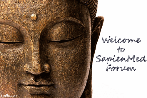 Buddha head welcome
