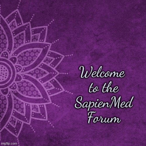 Purple welcome mandala