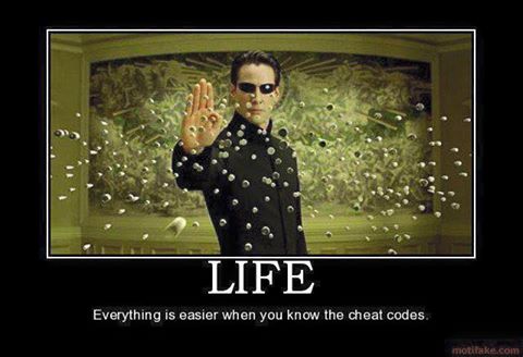 life-is-easier-when-you-know-the-cheat-codes