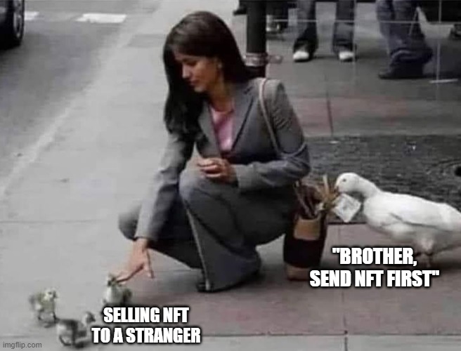 NFT Selling to strangers