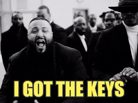 i got the keys