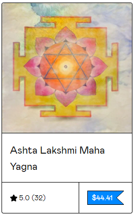 Ashta Lakshmi Maha Yagna