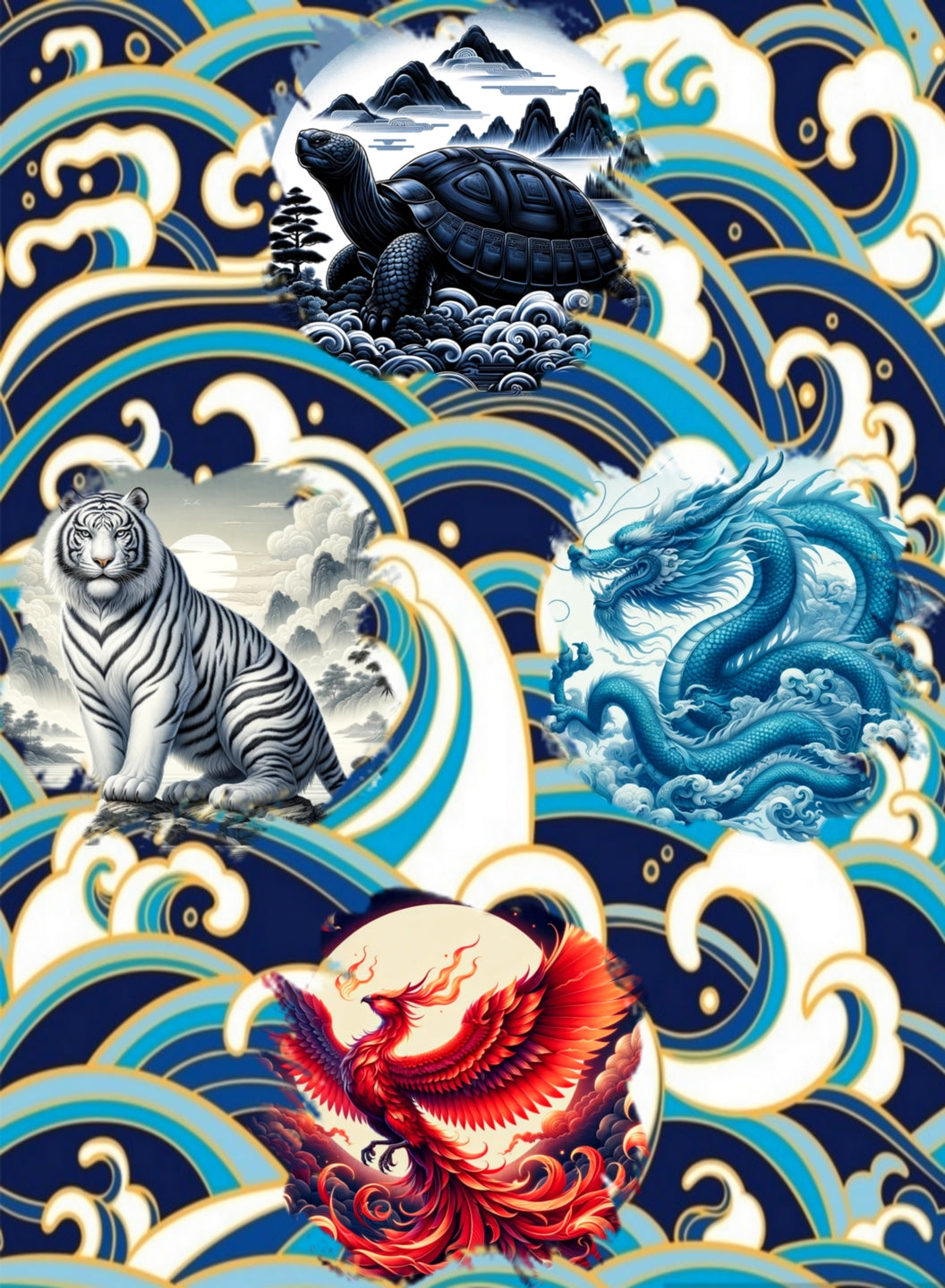 Four Auspicious Beasts - NFTs - Sapien Medicine