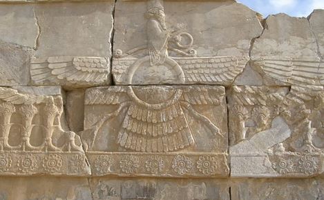 Faravahar-at-Persepolis