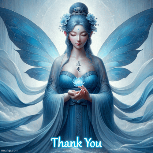 Thank You blue Fairy